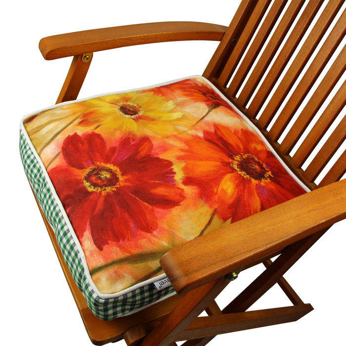 Aberto Design YM1077 Cojín de Lujo 42 x 42 cm, 50% Algodón / 50% Poliéster, Suavidad y Elegancia para el Hogar